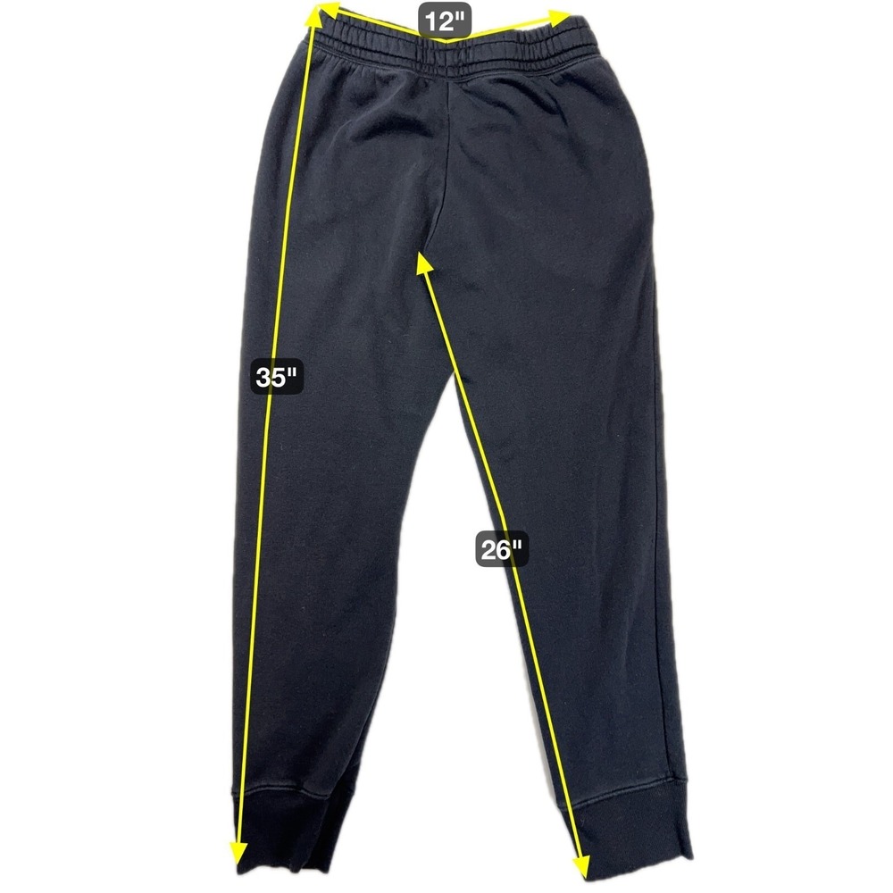 Old Navy‎ Kids Jogger Sweatpants Black Size L 10 12 Elastic Waist Activewear - Picture 7 of 7